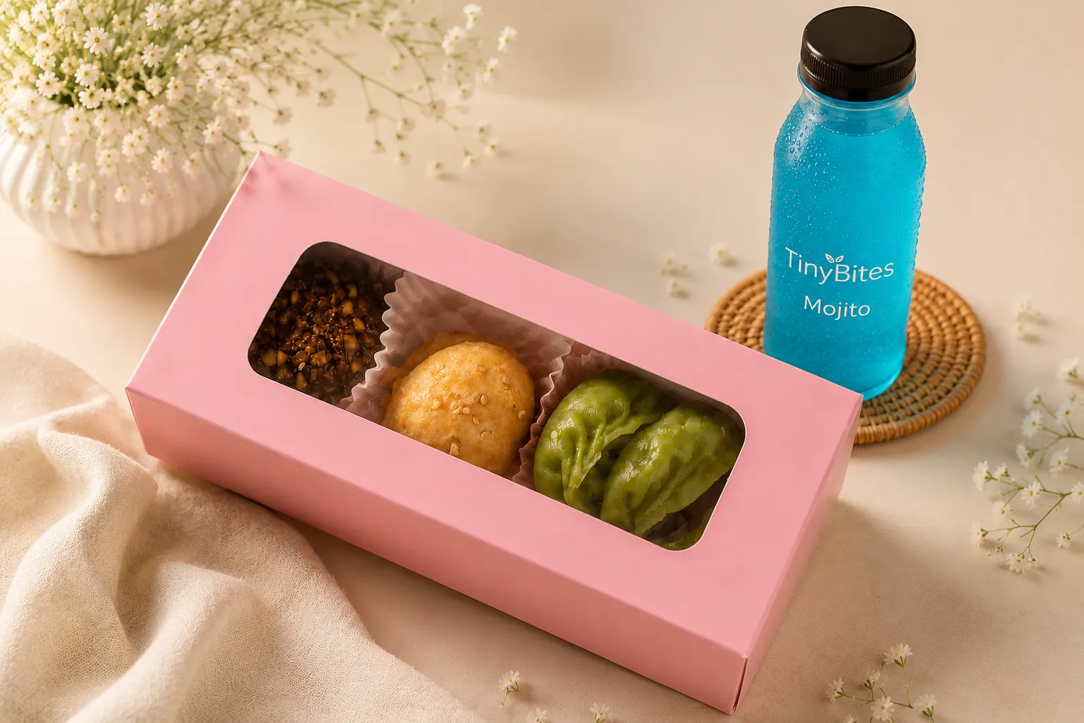 Tiny Bites signature snack box